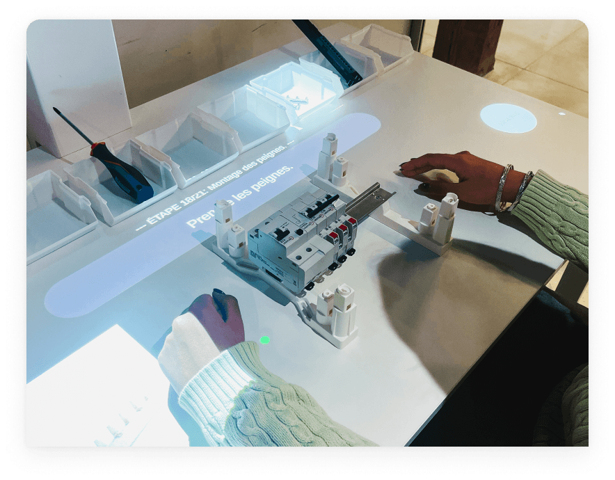 Tangible visual reference